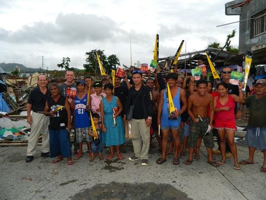 1000 tools distributed to 750 households of victims of Typhoon Yolanda