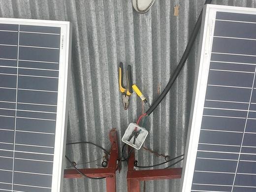 Installing solar panels