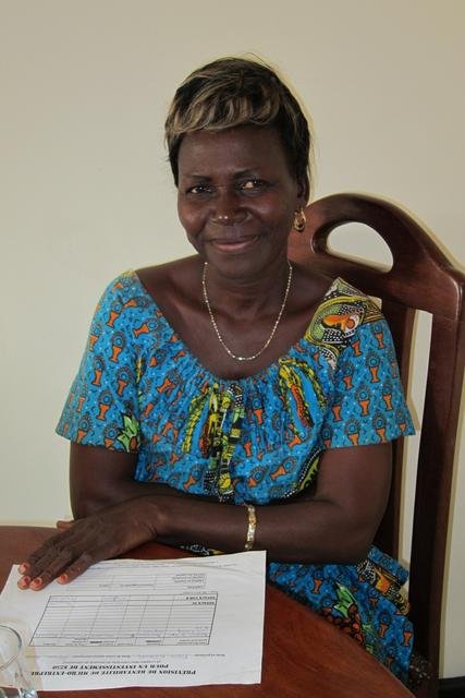 Widowed Marie starting micro-enterprise to support her family
