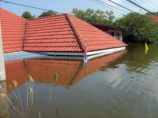 The flooding was extensive