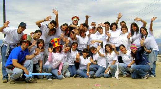 Seminar students join the Family team in a Children's Day project, Mexico