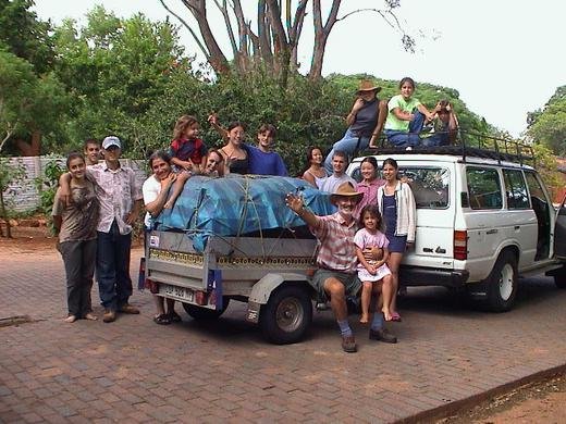 Just one of our trips