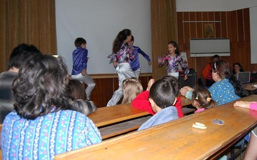 NoLimits Children's dance troup performing at Pediatric Hospital Grigore Alexandrescu, Bucharest