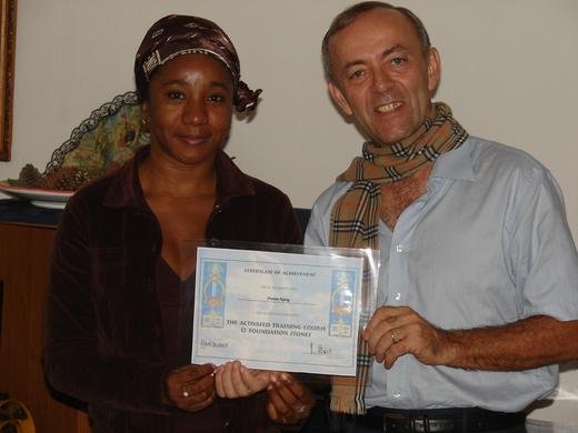 Paul and 12 FS graduate, Yvonne