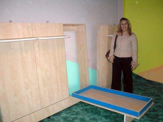 Donated kindergarten beds