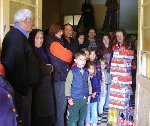 Uno de los campamentos que visitamos
