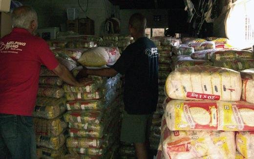 Helping Hand, Cape Town: Ten tons of donated grains