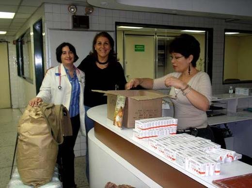 Recently, this oncology department also received the support of the Family International through several donations of costly pharmaceutical supplies for oncological treatments.  