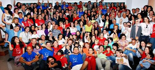 Members of the Family International at a retreat in Italy.